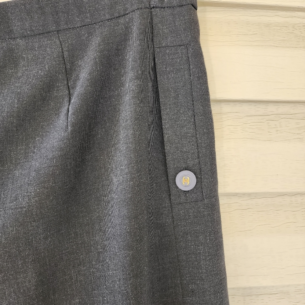 Chanel 100% wool wide leg pants - Picture 8 of 14